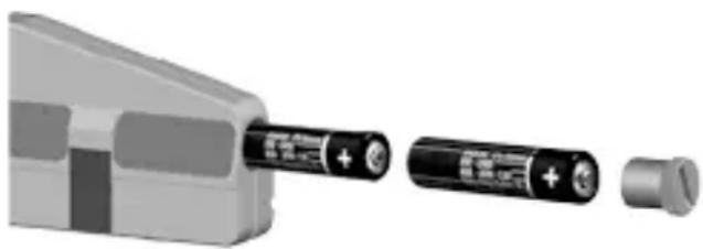 Laserliner HandyLaser - Applicazione delle pile - 1