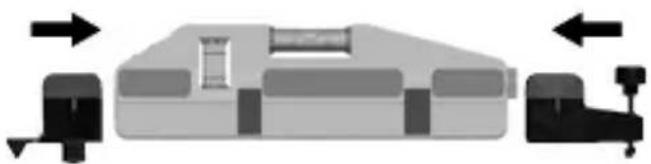 Laserliner HandyLaser - Inserimento dei di regolazione - 1