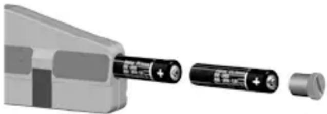 Laserliner HandyLaser - Batterien einlegen - 1