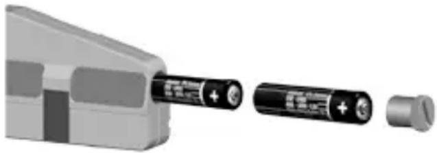 Laserliner HandyLaser - Isætning af batterier - 1