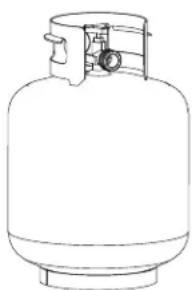 CHAR BROIL Performance 463259223 - Tanque de gas propano - 2
