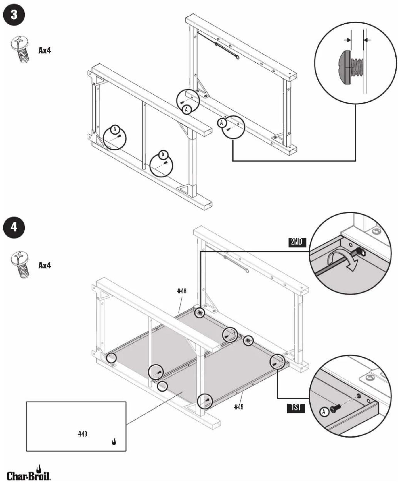 CHAR BROIL Performance 463259223 - ASSEMBLY / ASSEMBLAGE / ASSEMBLEA - 1