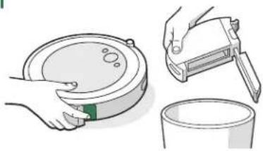 IROBOT Roomba Combo i5 - Cleaning the Full Bin Sensors - 1