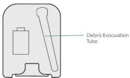 Debris Evacuation Tube
