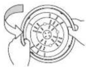 PANASONIC SRZE105 - Ajuste en alteura - 2