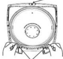 PANASONIC SRZE105 - Una la tapa interior - 1