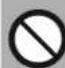 PANASONIC SRZE105 - WARNING - 2