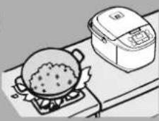 PANASONIC SRZE105 - Do not use the appliance in the following places. - 2