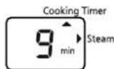 PANASONIC SRZE105 - Operations (Cooking with the Steam function). - 1