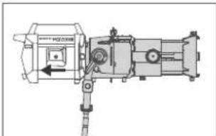 GODOX KnowLed GP26K - Installation of Iris Diaphragm - 3