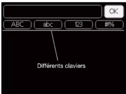 MITSUBISHI HSB140 - Utilisation du clavier virtuel - 1
