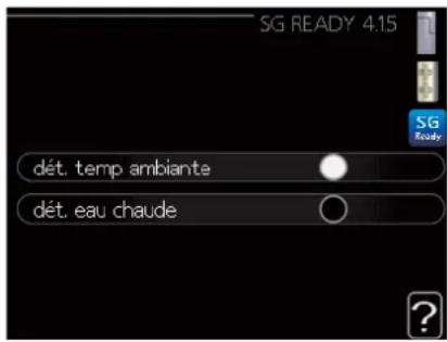 MITSUBISHI HSB140 - Menu 4.1.5 - SG Ready - 1