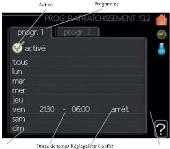 MITSUBISHI HSB140 - Menu 1.3.2 - rafraichissement - 1