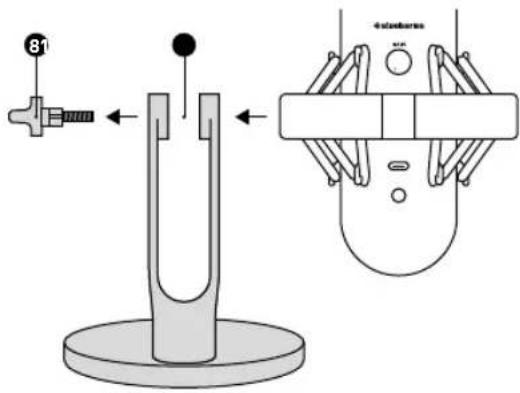 STEELSERIES Alias - ATTACHING TO A BOOM ARM - 2