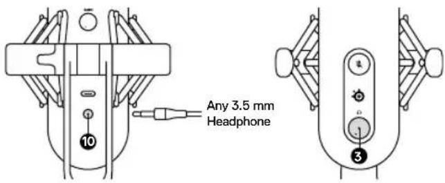 STEELSERIES Alias - HEADPHONE CONNECTION - 1