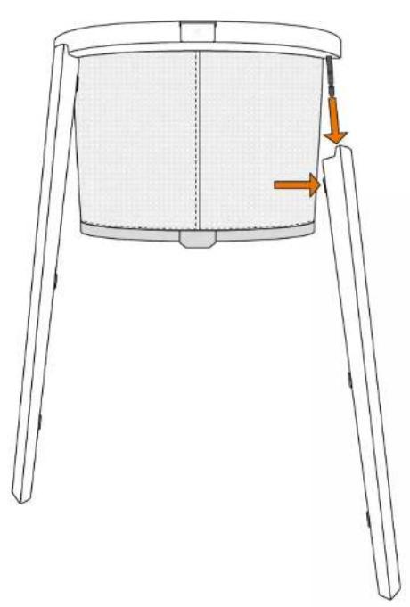 STOKKE Snoozi - Remove legs - 3