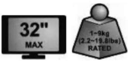 Digitus DA90396 - Universal Single Monitor Mount with Gas Spring, Wall Mount - 2