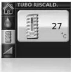 TUBO RISCALD. 27 °C