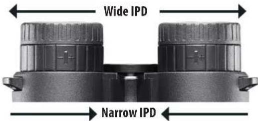 BUSHNELL Fusion X - IPD (INTERPUPILLARY DISTANCE) ADJUSTMENT - 1