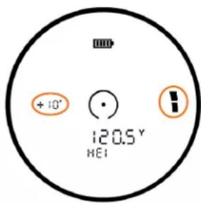 BUSHNELL Fusion X - MODE HAUTEUR - 2