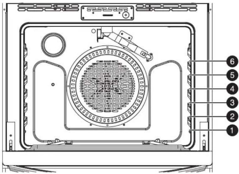 INSIGNIA NSRGFCGS2 - Positionnement des grilles du four - 1