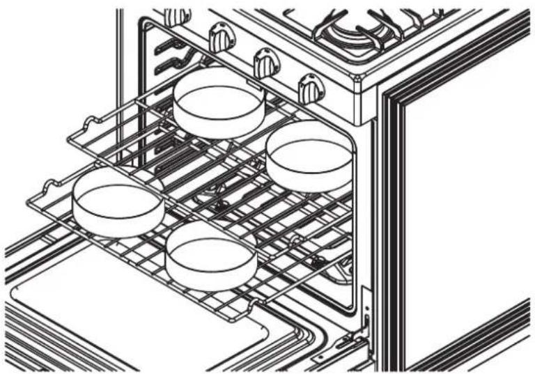 INSIGNIA NSRGFCGS2 - Cuisson des gâteaux étagés - 1