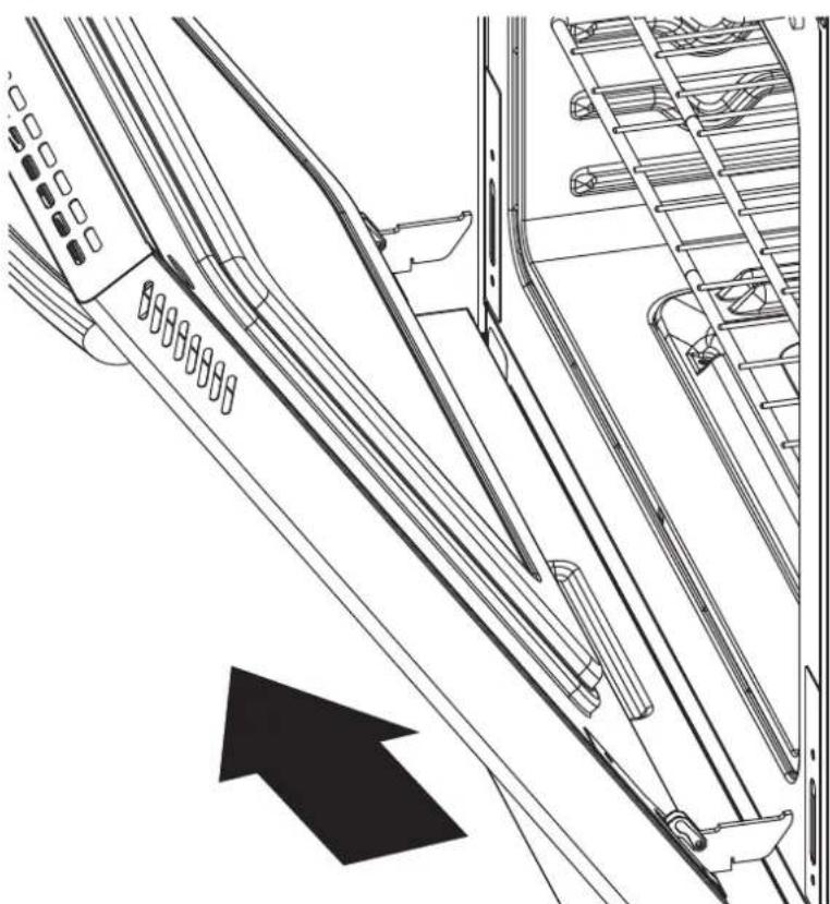 INSIGNIA NSRGFCGS2 - Retrait de la porte - 4