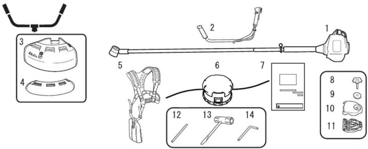 Shindaiwa T302TS - Lista de piezas - 2