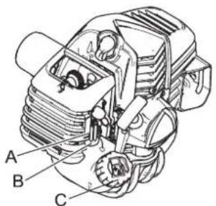 Shindaiwa T302TS - Comprobación del sistema de combustible - 1