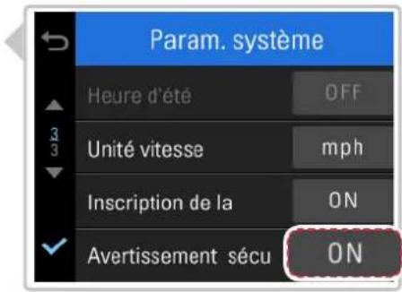 Thinkware X350 - 2-2-1. Avertissement de radars et de caméras aux feux rouges - 1