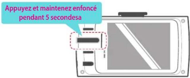 Thinkware X350 - ▶ Se connecter avec le WPS (seulement Android OS) - 1