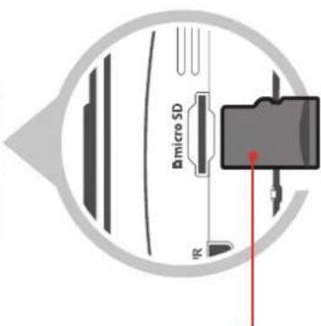 Thinkware X350 - 1-4-2. Installer une carte MicroSD - 2