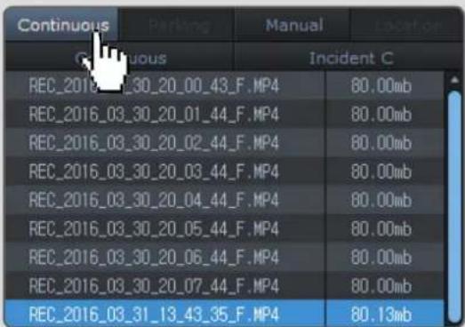 Thinkware X350 - 5-1-4. Voir liste de lecture - 3