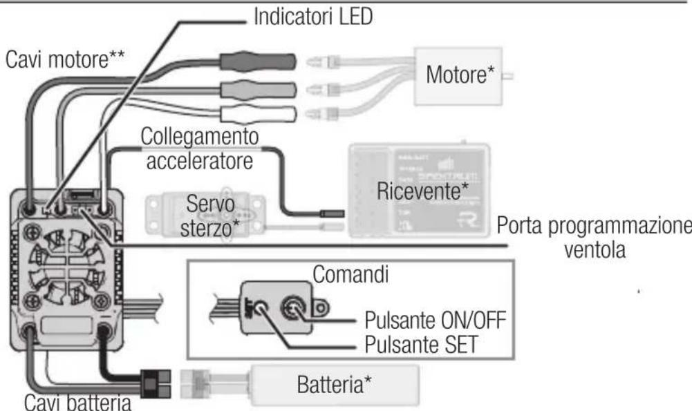 SPEKTRUM Firma 130A - Schema di cablaggio - 1