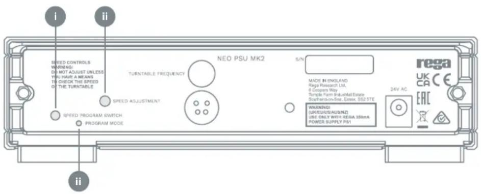 REGA Planar 3 50th Anniversary Edition - Gendan Neo PSU MK2 til fabriksindstillinger - 1