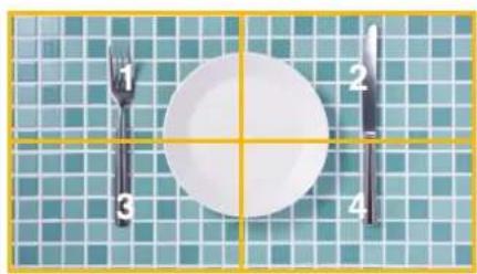 SHARP PNME432 - Exemple de Tile Matrix 2x2 - 2