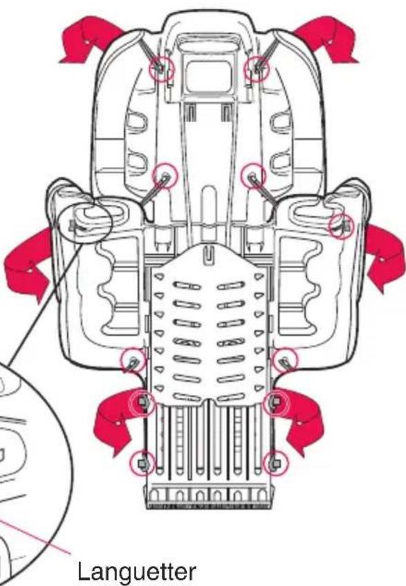 Evenflo GoTime Sport - Assemblage du siège d'appoint - 3