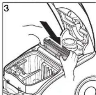 SAMSUNG VC05THNJGBB - CLEANING OUTLET FILTER - 4