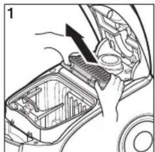 SAMSUNG VC05THNJGBB - CLEANING OUTLET FILTER - 2