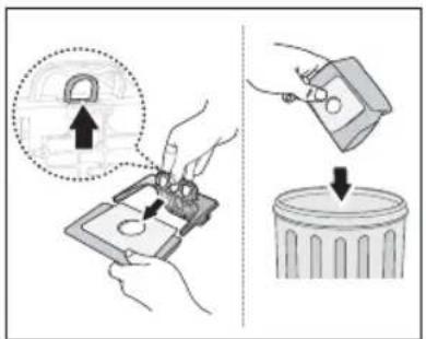 SAMSUNG VC05THNJGBB - Reemplacement du SAC à poussière - 2