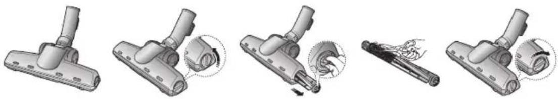 SAMSUNG VC05THNJGBB - Brosse turbo (en option) - 1