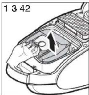 SAMSUNG VC05THNJGBB - Reemplacement du SAC à poussière - 1