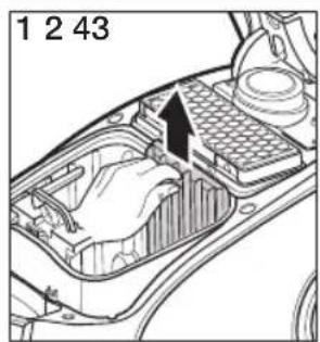 SAMSUNG VC05THNJGBB - CLEANING INLET FILTER - 2