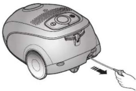 SAMSUNG VC05THNJGBB - CORDON d'alimentation - 1