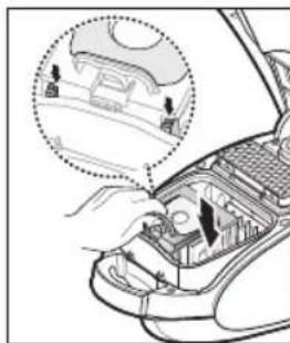 SAMSUNG VC05THNJGBB - Reemplacement du SAC à poussière - 4