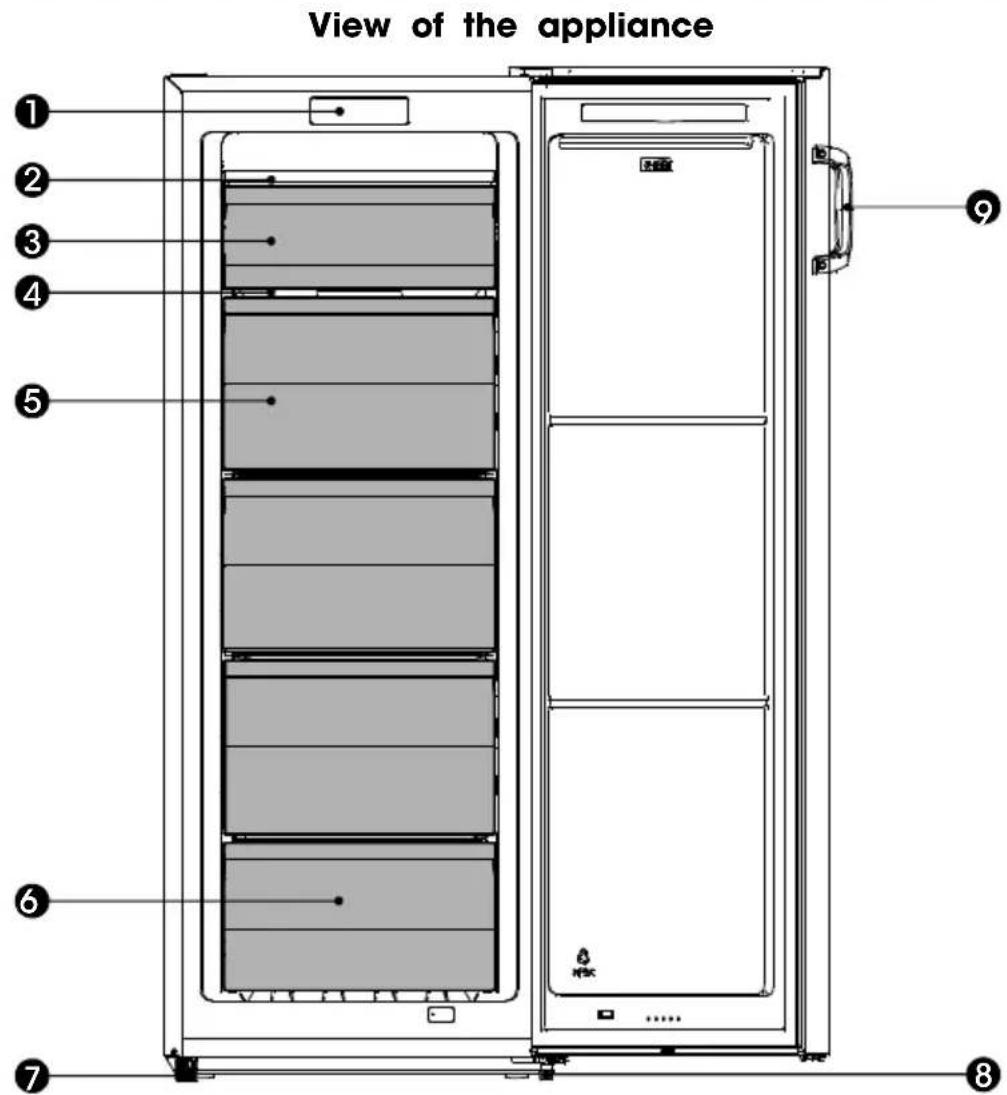 HISENSE FV191N4AWD - Description of the appliance - 1