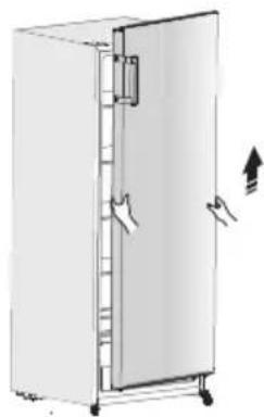 HISENSE FV191N4AWD - Inverser la porte - 3
