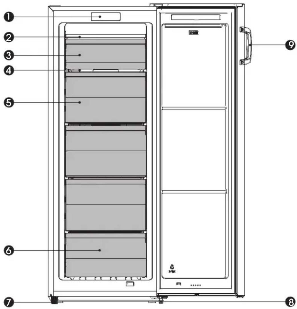 HISENSE FV191N4AWD - Beschrijving van het apparaat - 1