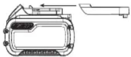 DEWALT DCB094K - Transport de la batterie FLEXVOLT™ - 1