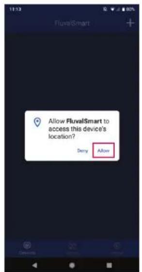 Fluval Plant 3.0 - Connexion de l'appli à l'appareil déclairage - 1